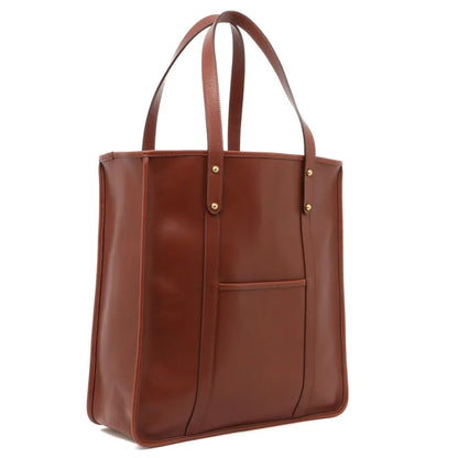 Frank Clegg | Leather Market Tote Chestnut