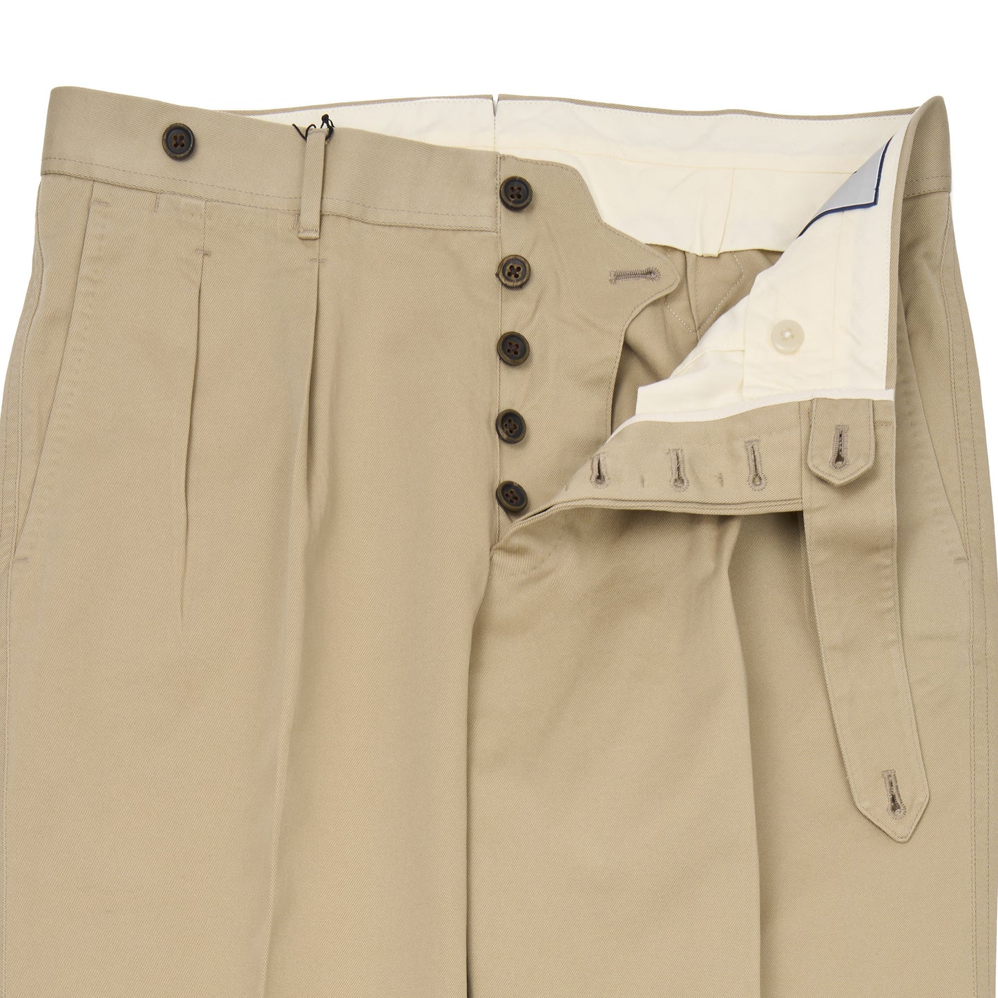 Ring Jacket | 1954 Collection Biege Cotton Trousers