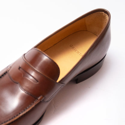 Oriental Shoemaker | Albers Penny Loafer Cognac Cordovan