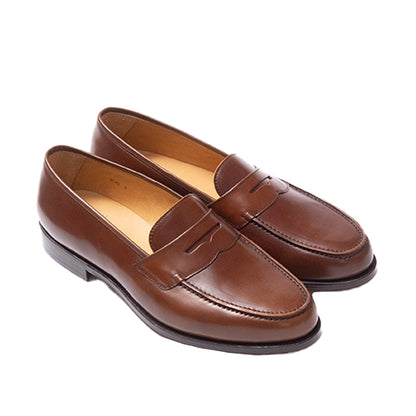 Oriental Shoemaker | Albers Penny Loafer Cognac Cordovan