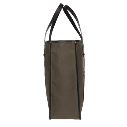 Frank Clegg | Canvas Market Tote Dark Olive / Black