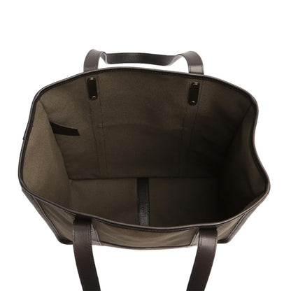 Frank Clegg | Canvas Market Tote Dark Olive / Black