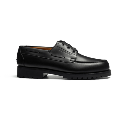 J.M.Weston | Deck Derby Black Soft Calfskin