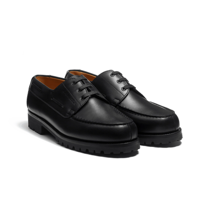 J.M.Weston | Deck Derby Black Soft Calfskin