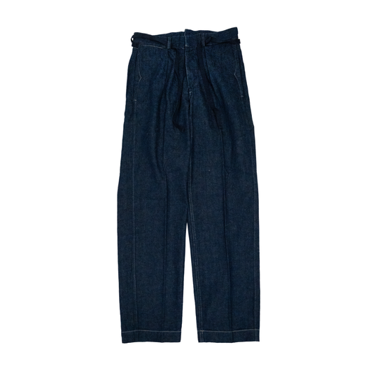 Coherence | Alain 10oz Logger Selvedge Denim Trousers Indigo