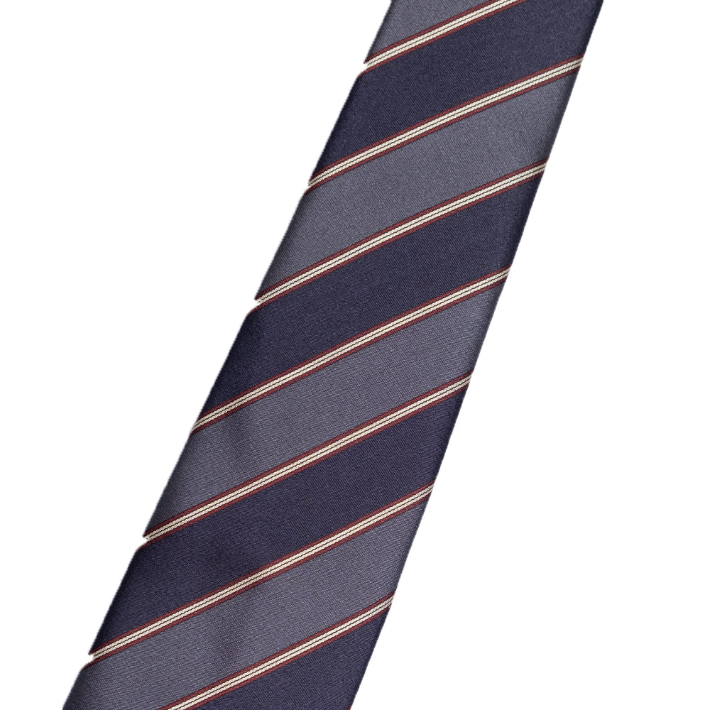 Holliday & Brown | Blue & Aegean Stripe Tie FC383 2