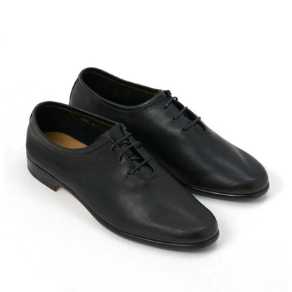 Oriental Shoemaker | Fred Wholecut Jazz Shoe Soft Grain Calf Black