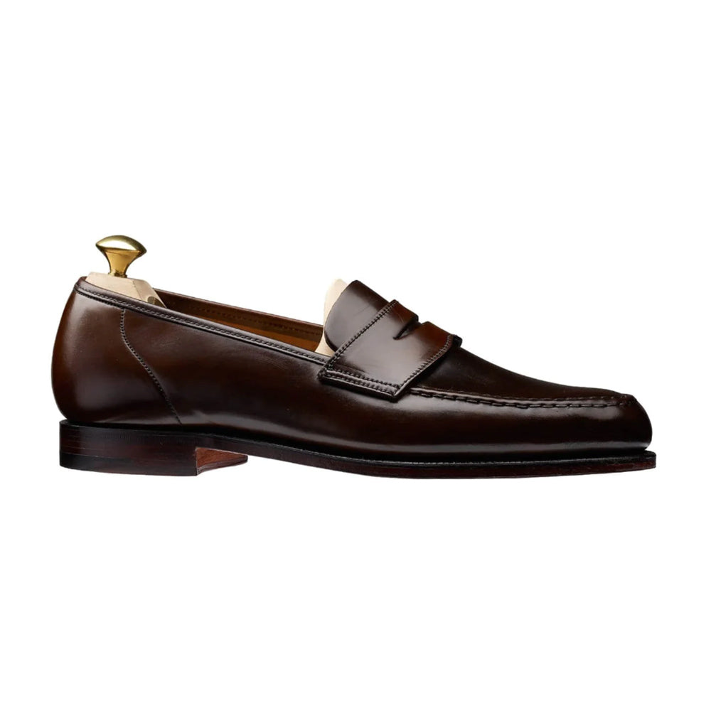 Crockett & Jones | Harvard Penny Loafer Dark Brown Cordovan