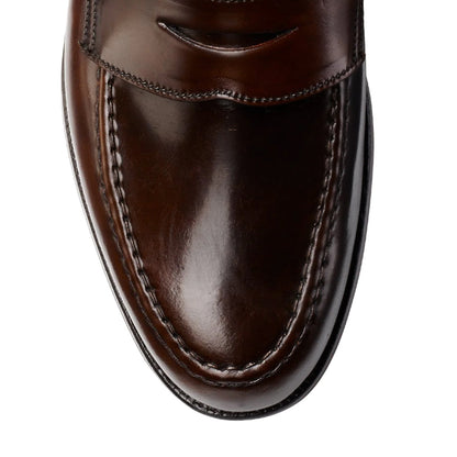 Crockett & Jones | Harvard Penny Loafer Dark Brown Cordovan