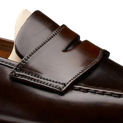 Crockett & Jones | Harvard Penny Loafer Dark Brown Cordovan