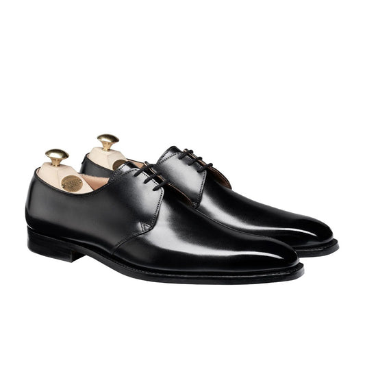 Crockett & Jones | Highbury Derby Black Calf