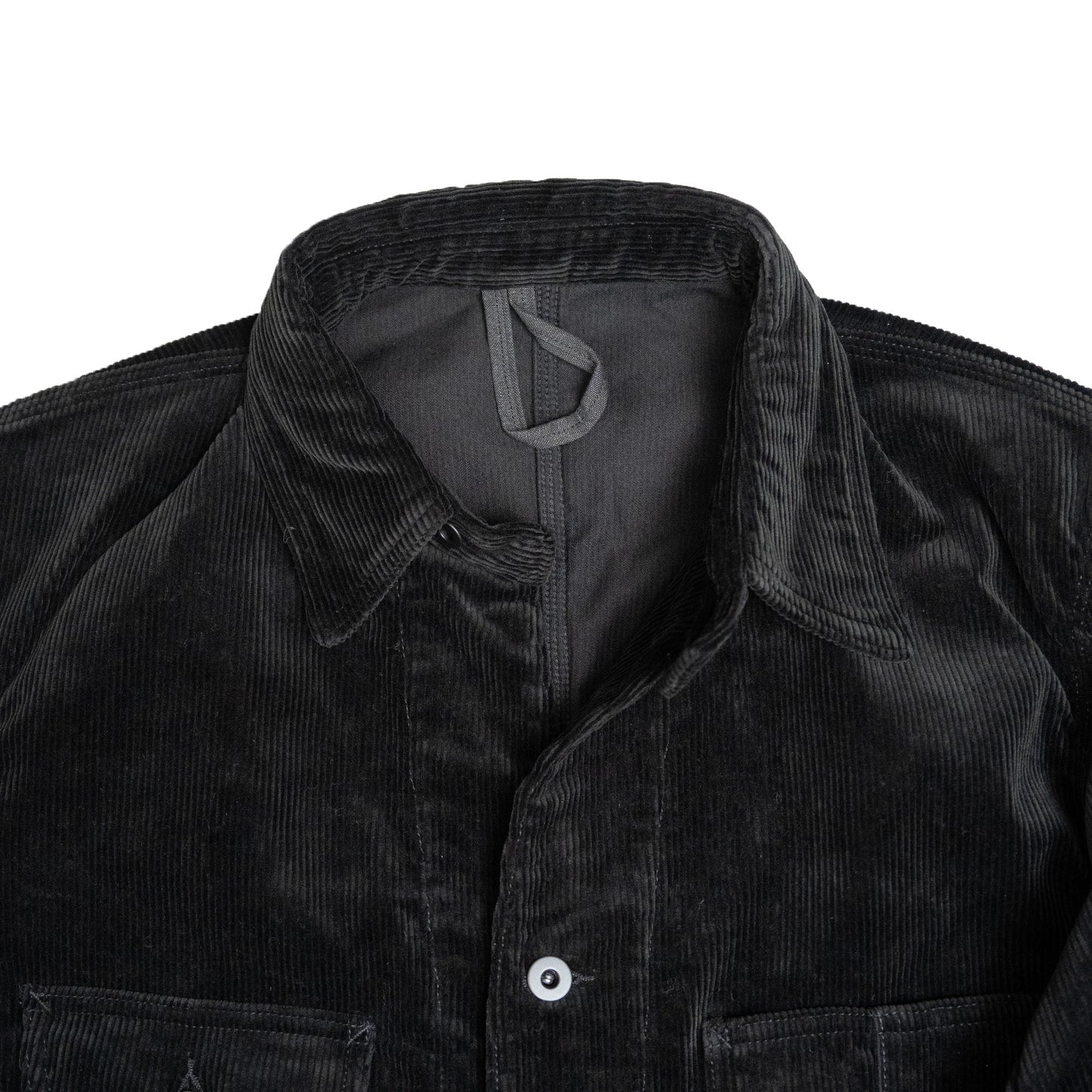 Coherence | Jackson 10-Wale Corduroy Jacket Black