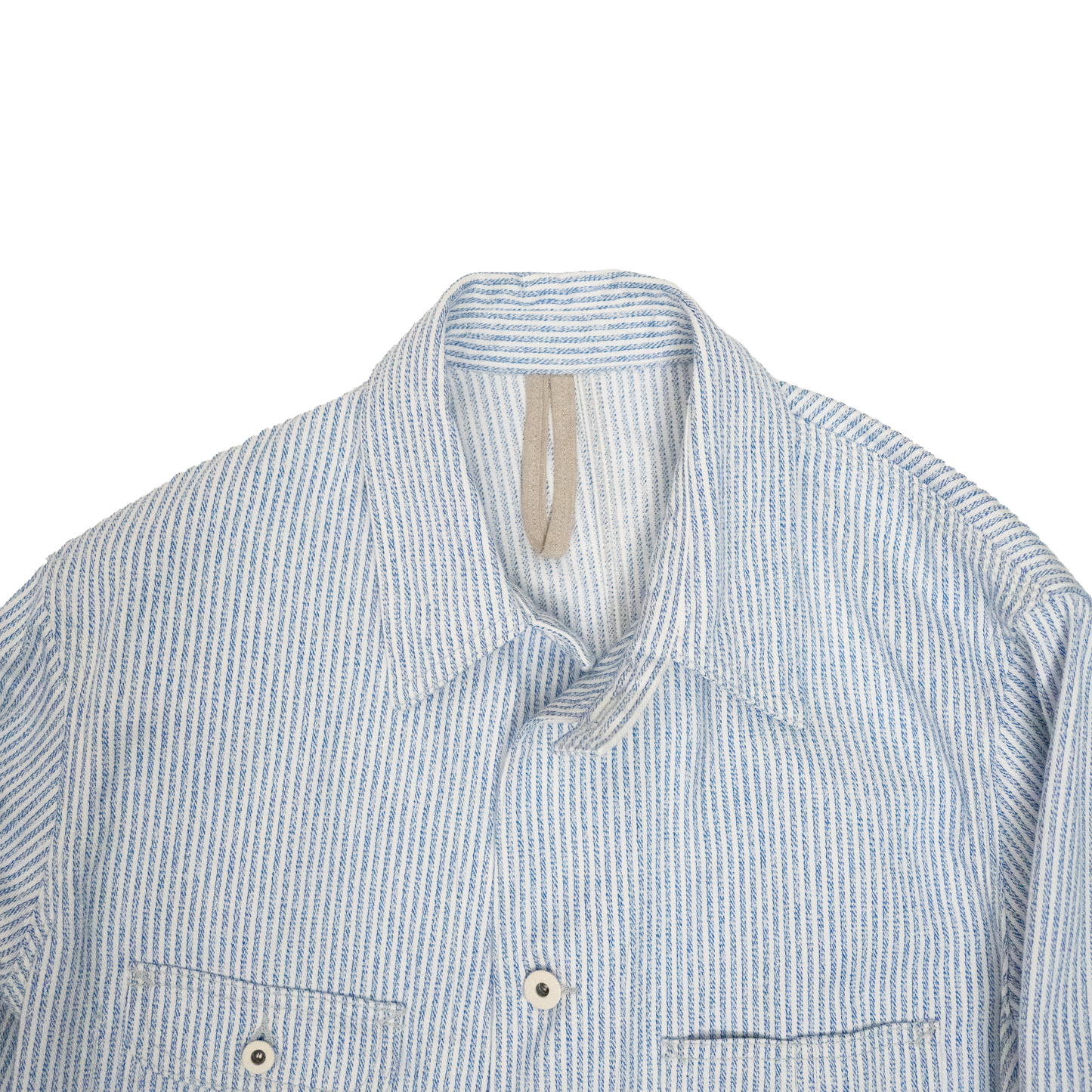 Coherence | Jackson Jaspe Striped Twill Blue Stripe