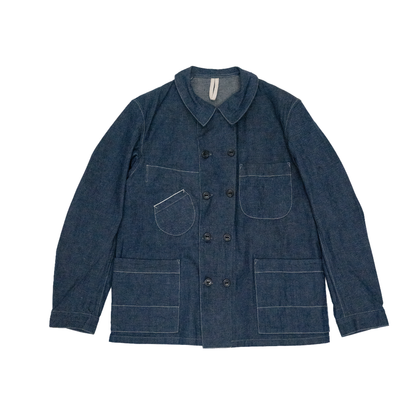 Coherence | Kees 10oz Logger Selvedge Denim Jacket Indigo