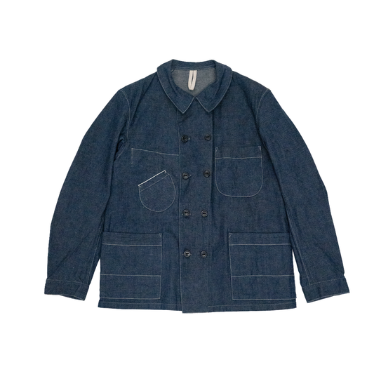 Coherence | Kees 10oz Logger Selvedge Denim Jacket Indigo