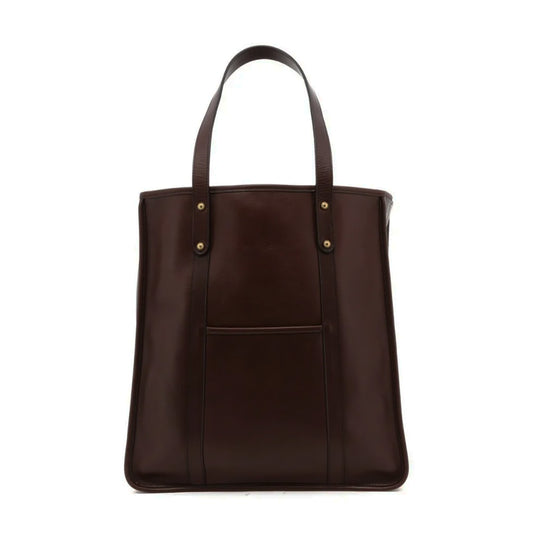 Frank Clegg | Leather Market Tote Chocolate