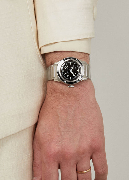 Serica | Ref. 5303-1 Diving Chronometer Enamel Black