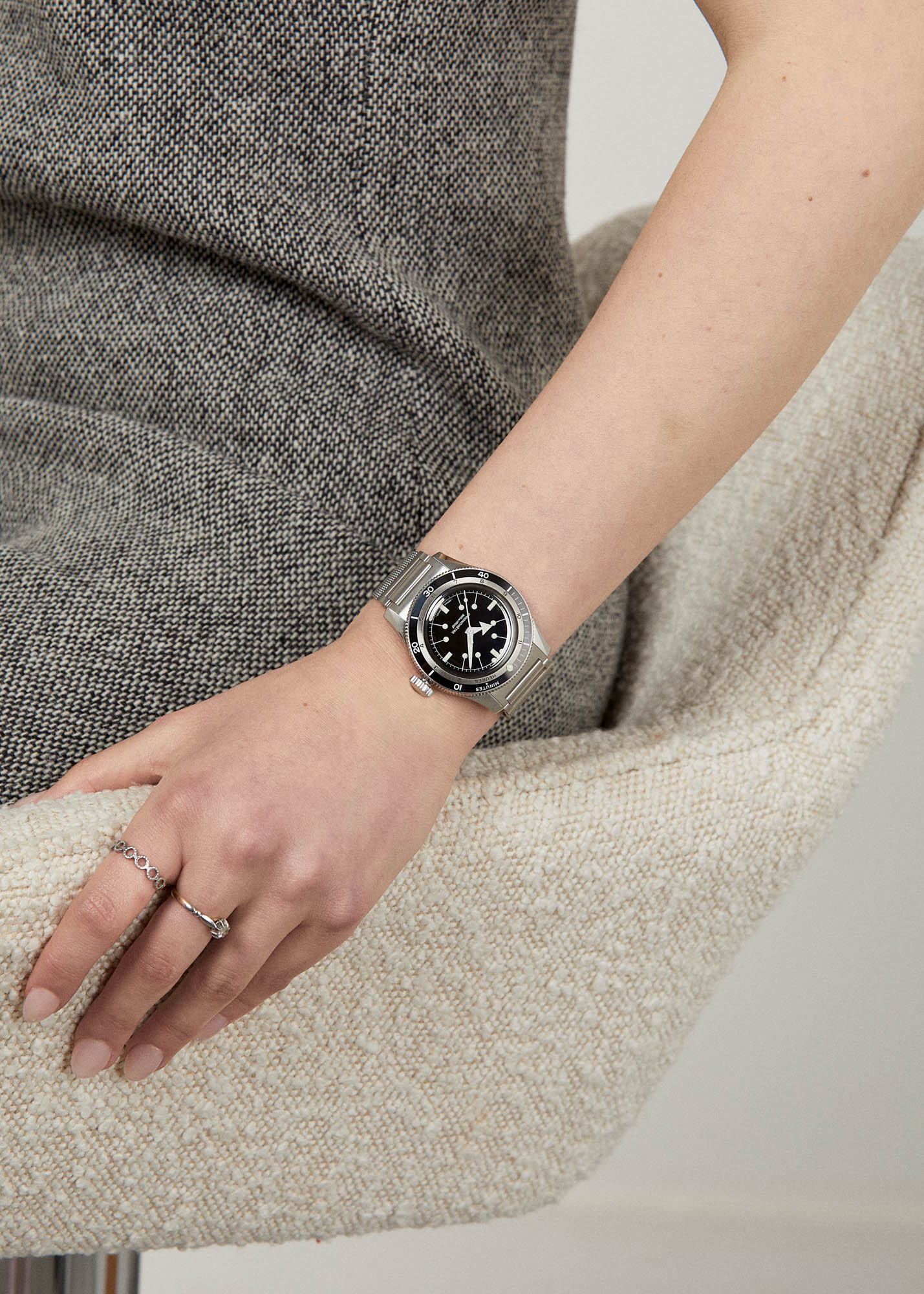 Serica | Ref. 5303-1 Diving Chronometer Enamel Black