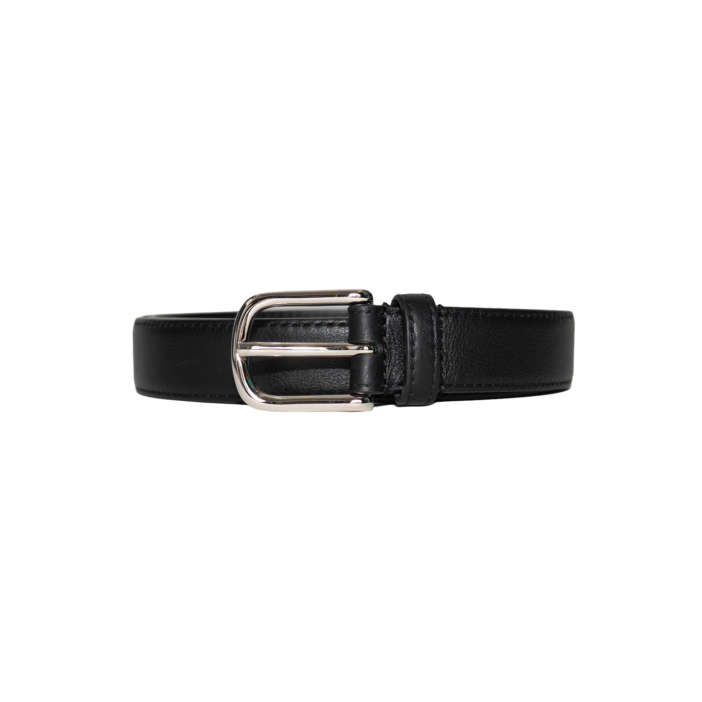 Simonnot Godard | Luma Lisse 25mm Silver Black Belt