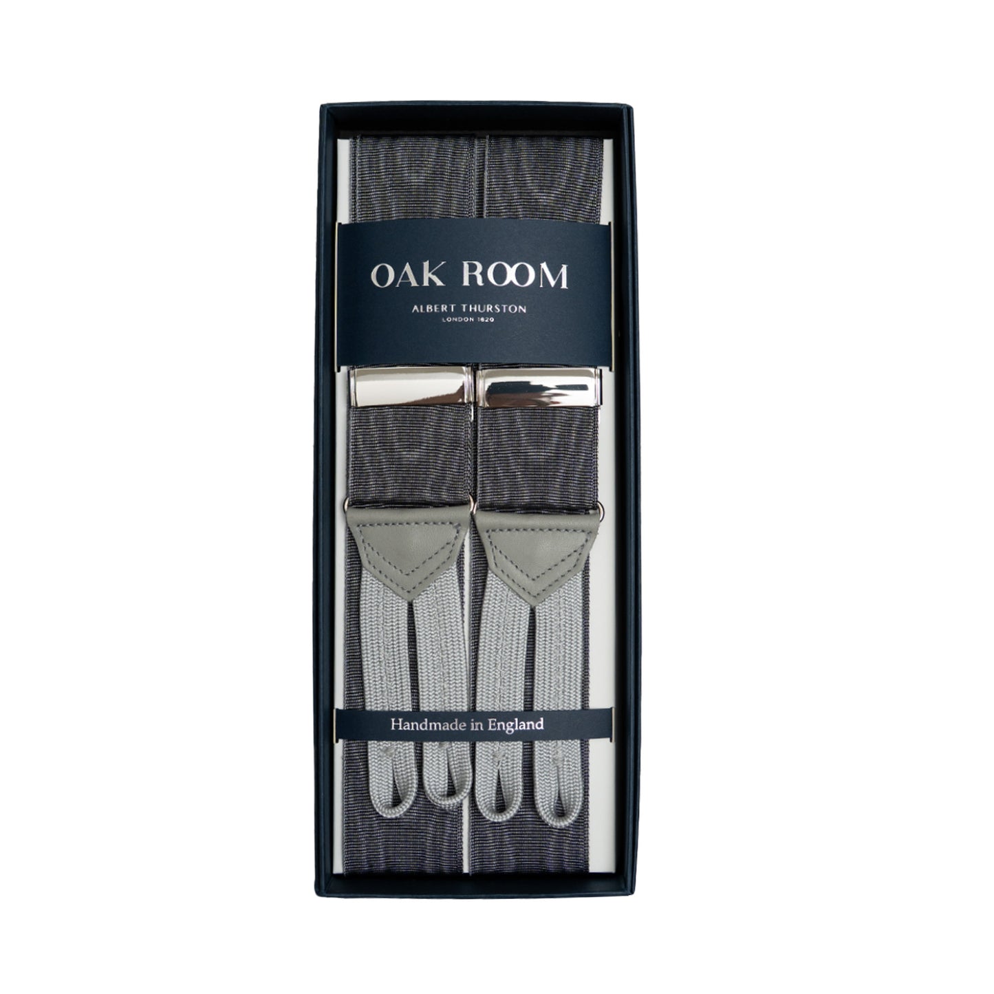 Albert Thurston | Moire Grey Braces