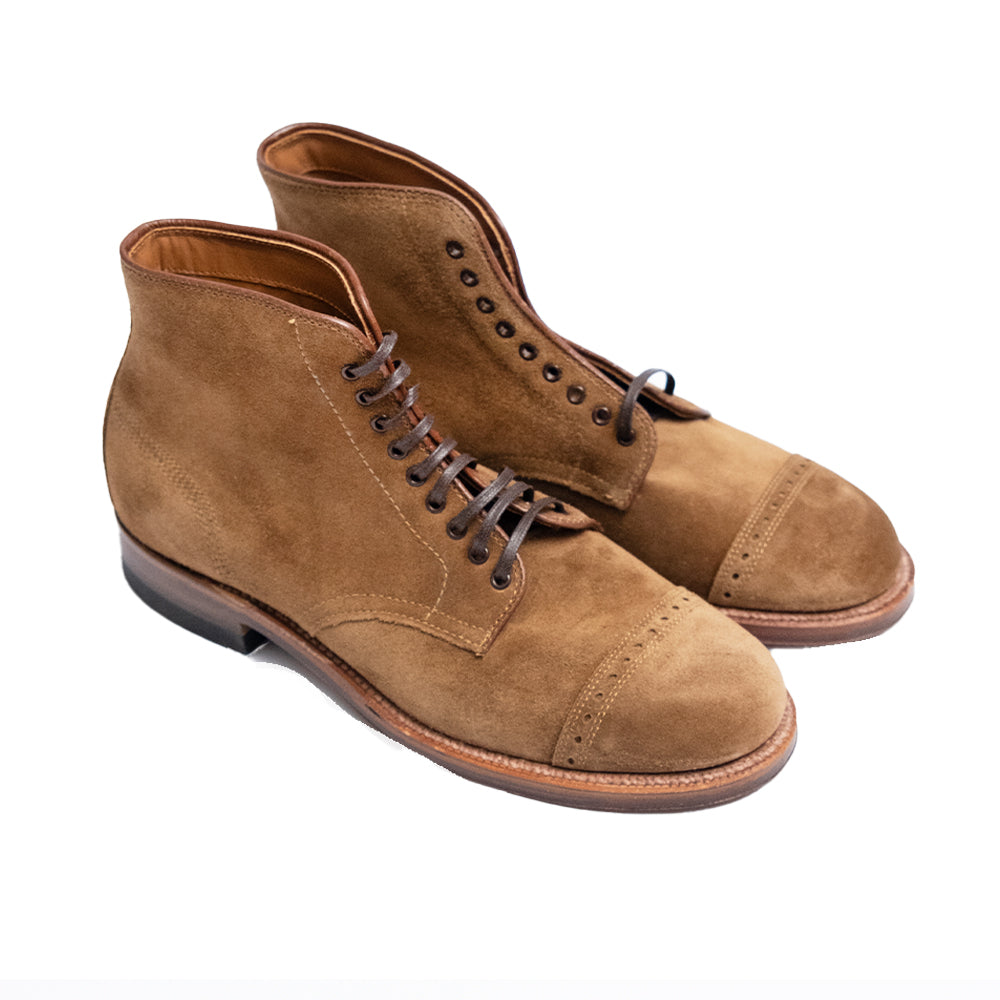 Alden | A0814 OAK ROOM Limited Cap Toe Boots Snuff Suede