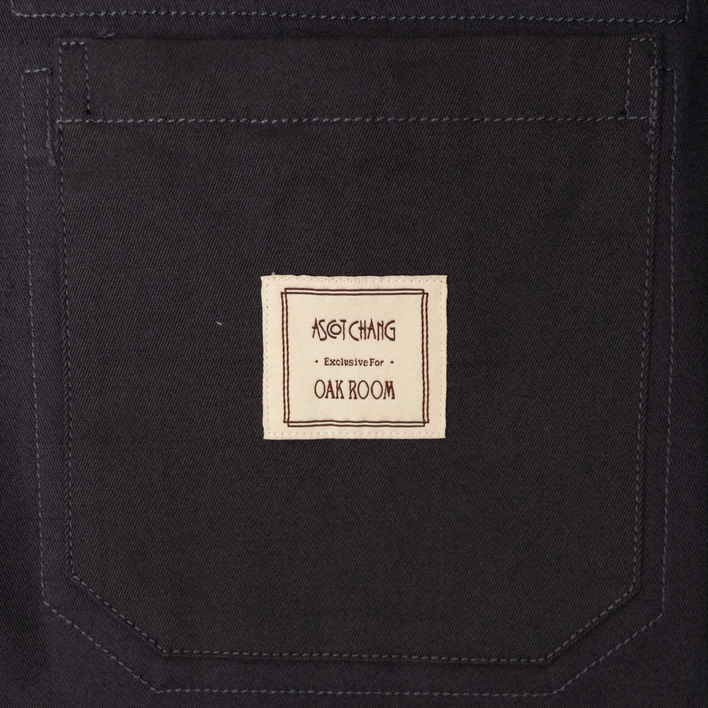 Ascot Chang | Cotton Nomad Jacket Slate Blue