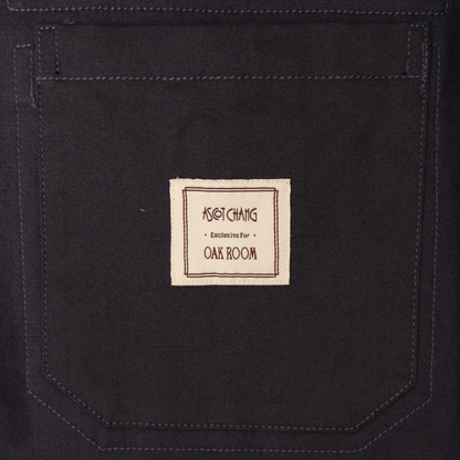 Ascot Chang | Cotton Nomad Jacket Slate Blue