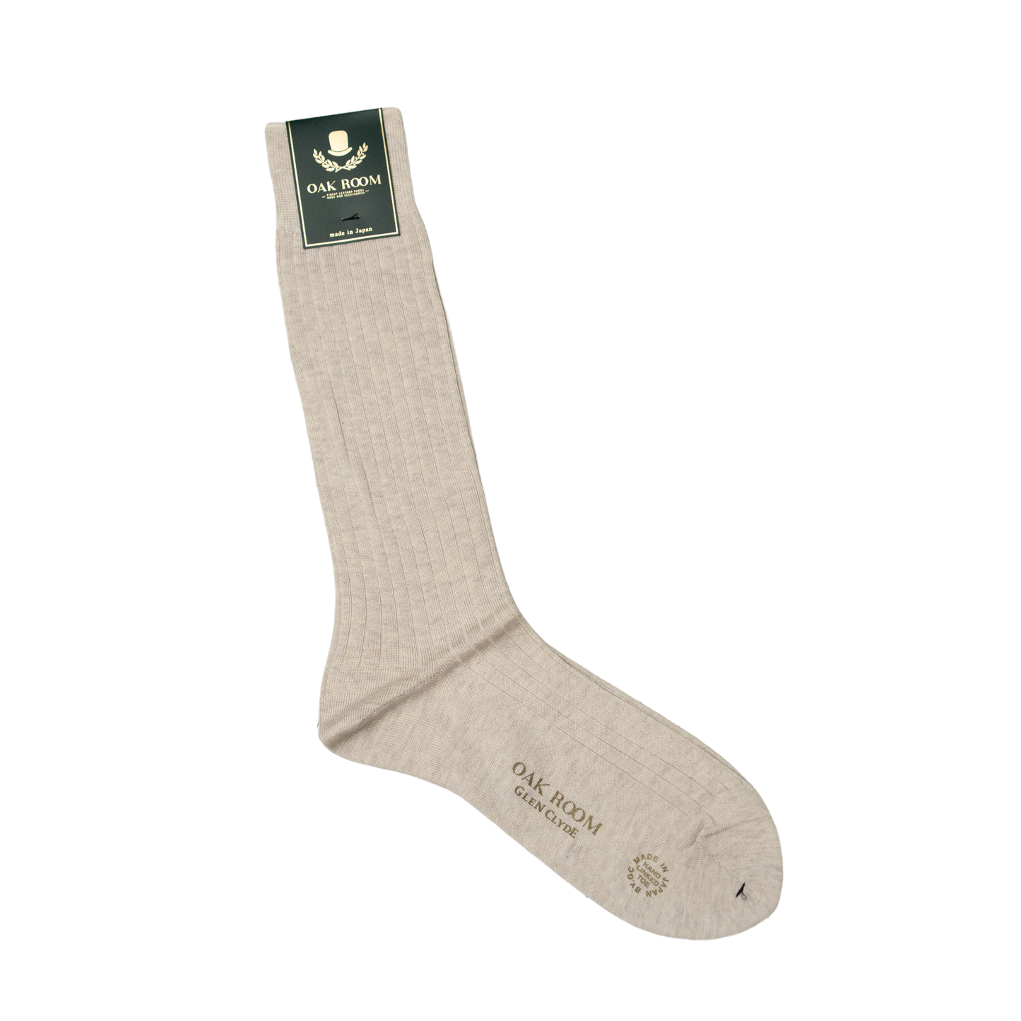 Glen Clyde | For Oakroom Life Long Socks Beige