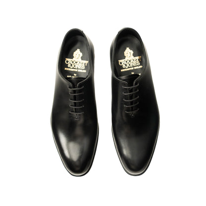 Crockett & Jones | OX OAKROOM 10th Anniversary Whole Cut Oxford Black Calf