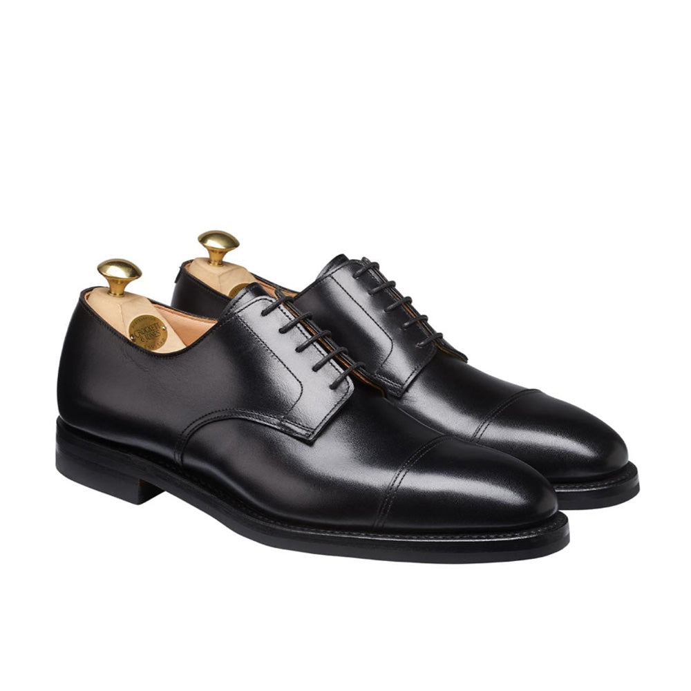 Crockett &amp; Jones | Ripon Derby Black Calf