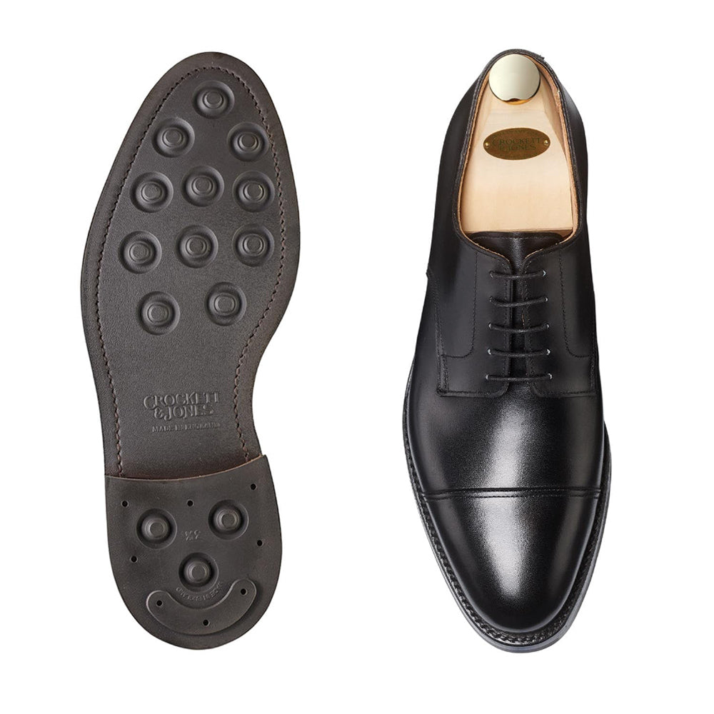 Crockett &amp; Jones | Ripon Derby Black Calf