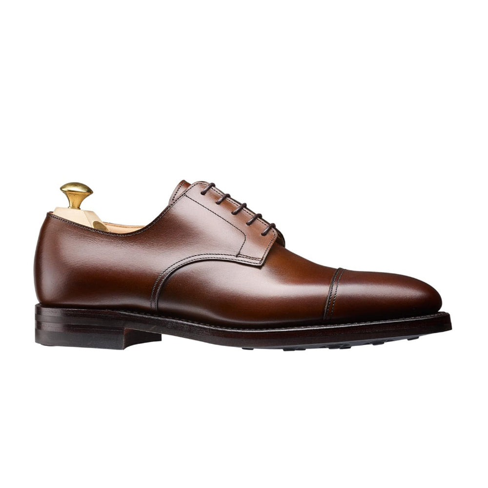 Crockett & Jones | Ripon Derby Dark Brown Burnished Calf