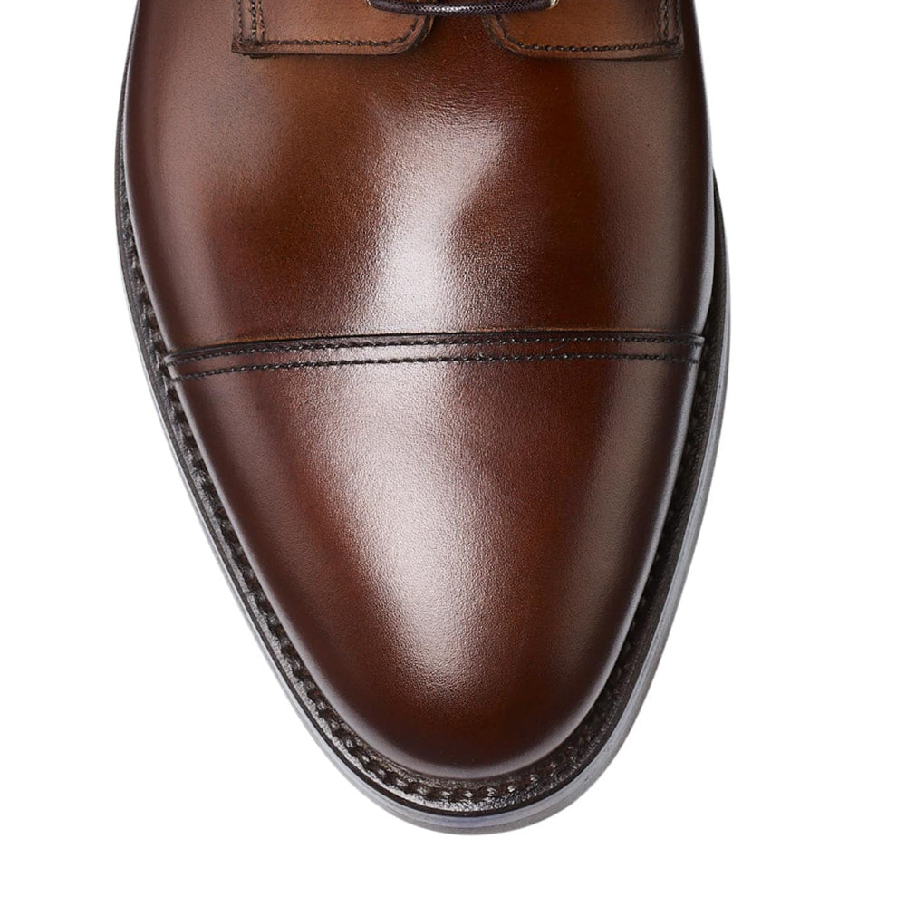 Crockett & Jones | Ripon Derby Dark Brown Burnished Calf