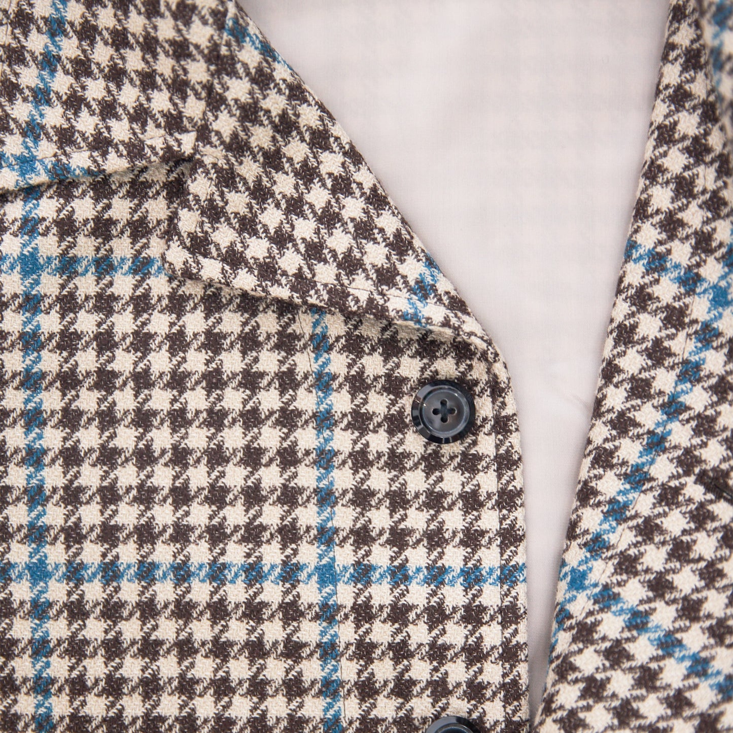 Ring Jacket | Houndstooth Wool & Slik Jacket