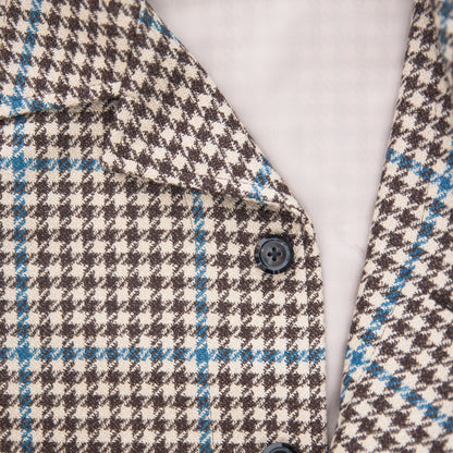 Ring Jacket | Houndstooth Wool & Slik Jacket