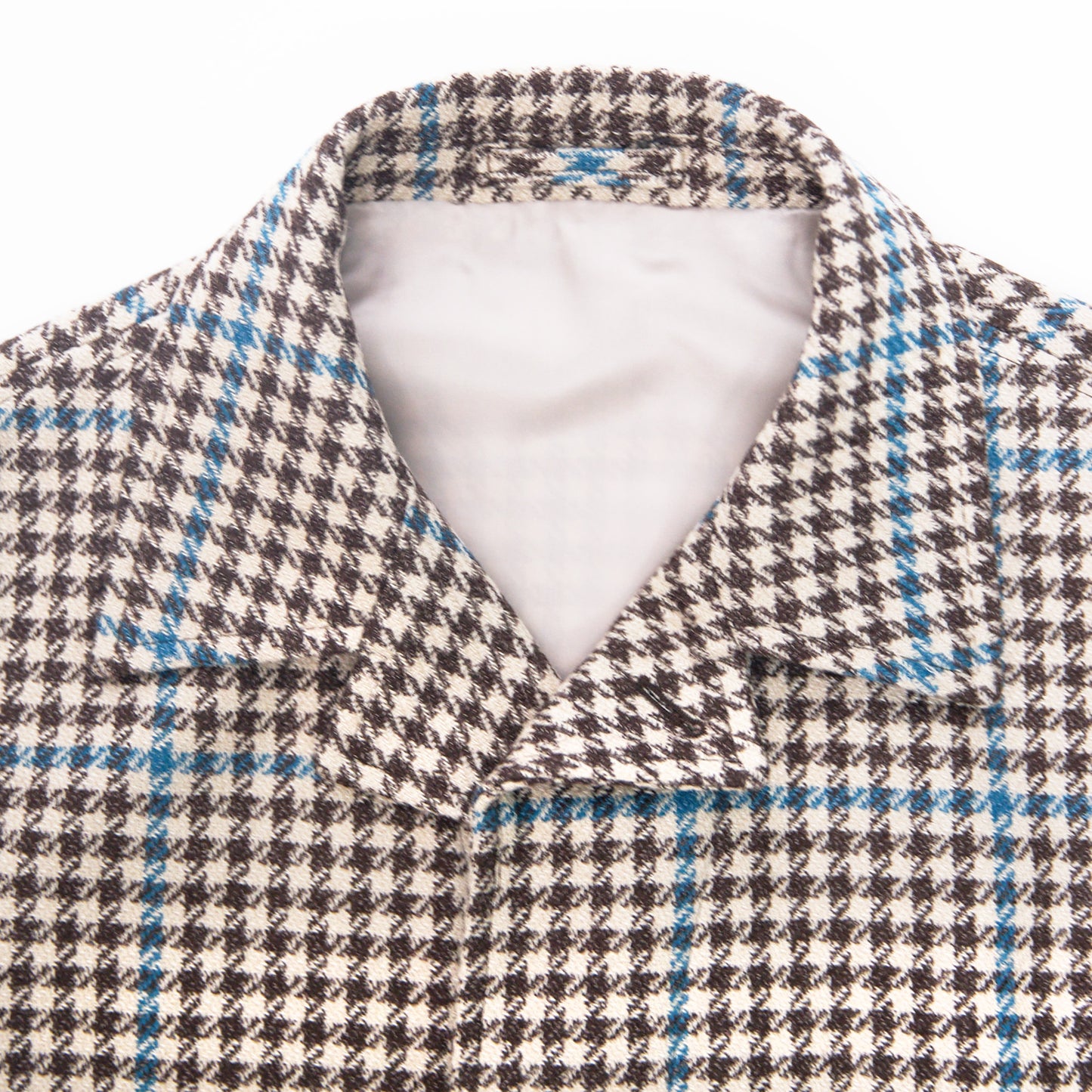 Ring Jacket | Houndstooth Wool & Slik Jacket