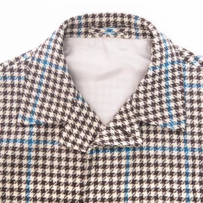 Ring Jacket | Houndstooth Wool & Slik Jacket