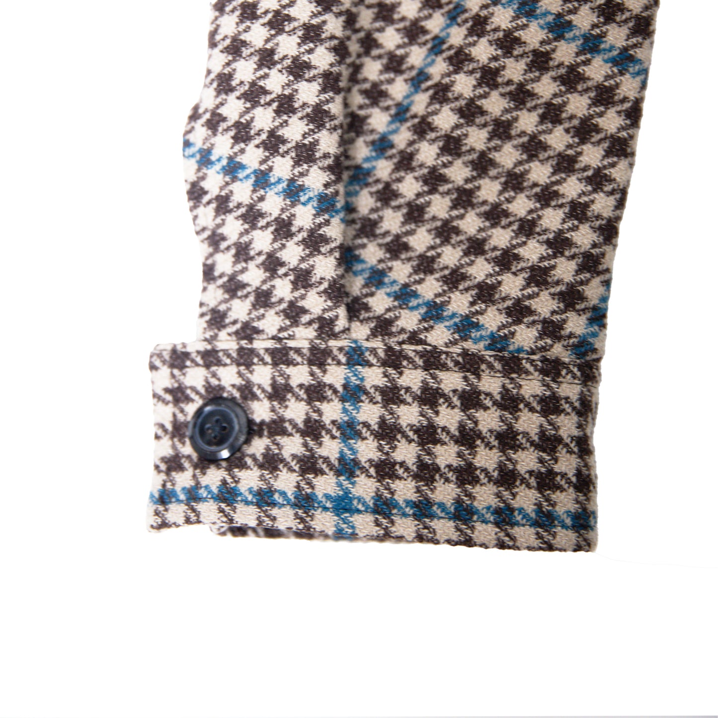 Ring Jacket | Houndstooth Wool & Slik Jacket