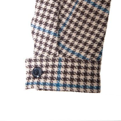 Ring Jacket | Houndstooth Wool & Slik Jacket