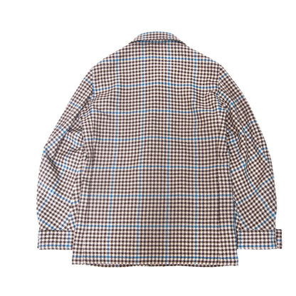 Ring Jacket | Houndstooth Wool & Slik Jacket