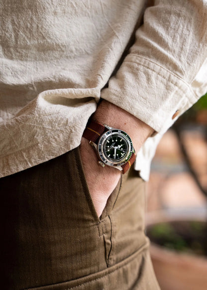 Serica | PLD 20mm Stretch Nylon Strap (3 Colours)