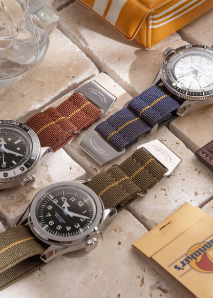 Serica | PLD 20mm Stretch Nylon Strap (3 Colours)