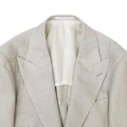 Ring Jacket | SB Peak Lapel Summer Sport Jacket Beige