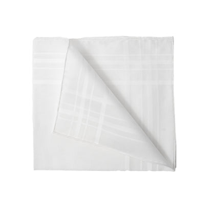 Simonnot Godard | White Sonale Pocket Square