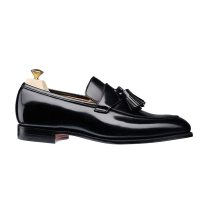 Crockett &amp; Jones | Cavendish Tassel Loafer Black Calf