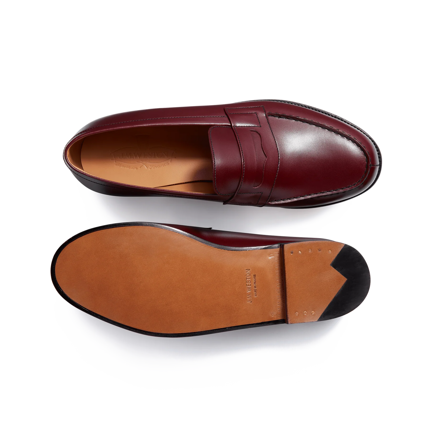 J.M.Weston | 180 Loafer Tan Box Calf