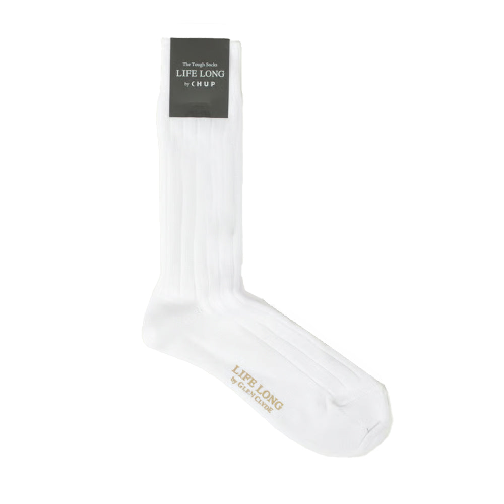 Glen Clyde | Life Long Socks White by Chup
