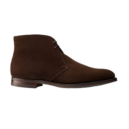 Crockett &amp; Jones | Upton Chukka Boots Dark Oak Suede