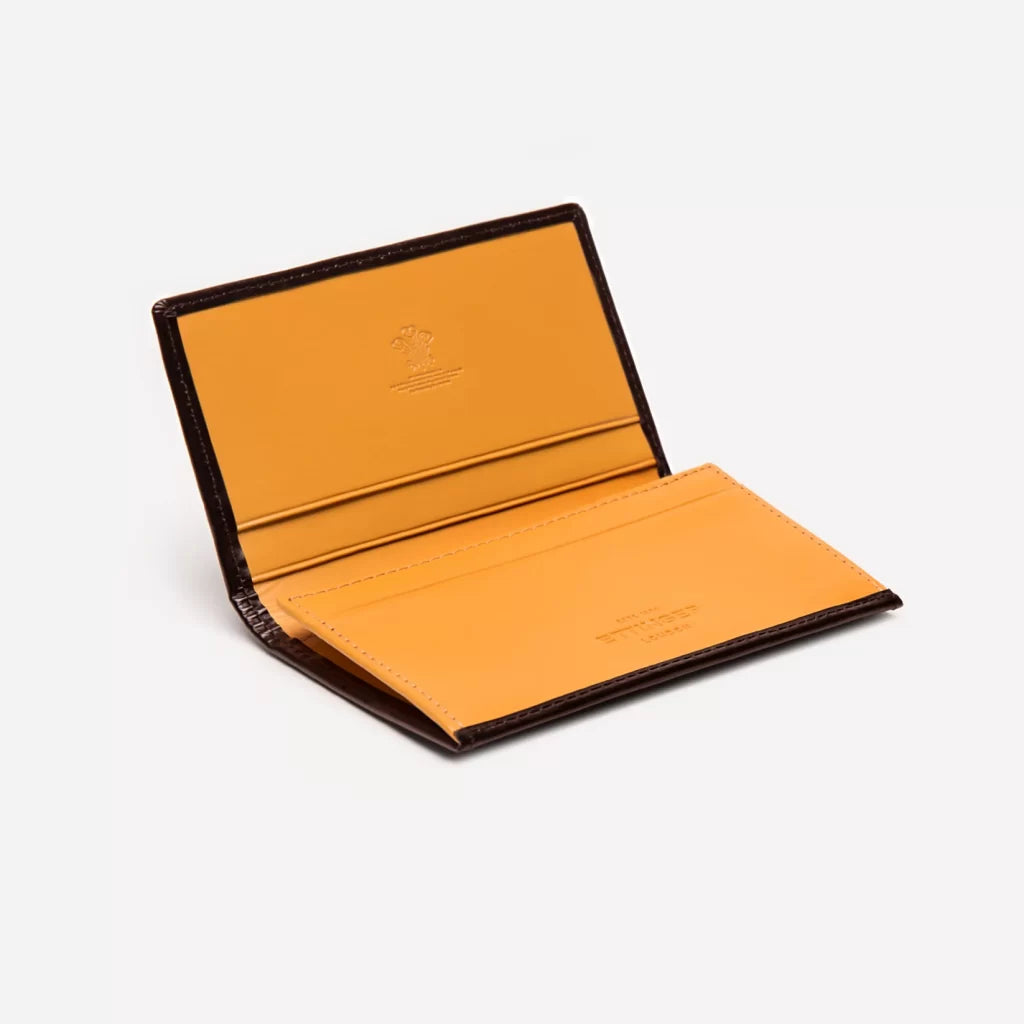 Ettinger | Bridle Hide Visiting Card Case Nut