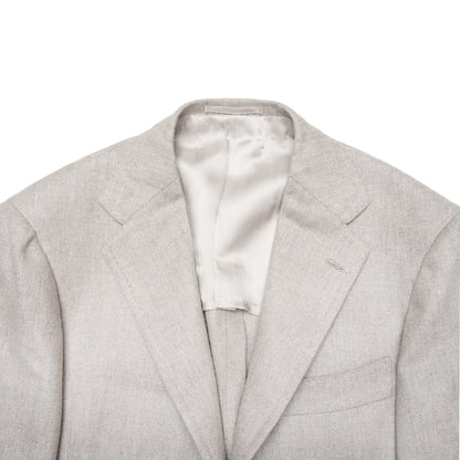 Ring Jacket | Ballon Jacket Light Grey Herringbone